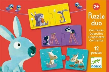 Comprar Opuestos dúo rompecabezas Djeco al mejor precio