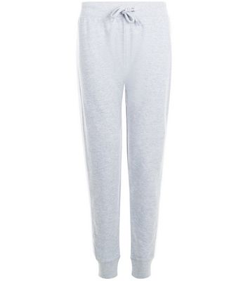 Comprar Grey Contrast Tape Side Cuffed Joggers al mejor precio