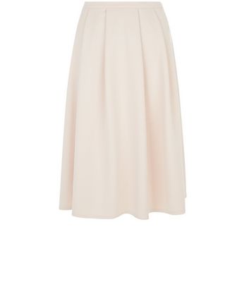 Comprar Shell Pink Balloon Waffle Texture Midi Skirt al mejor precio