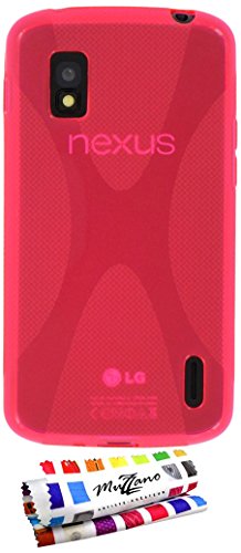 Comprar Muzzano F5730 - Funda para Google Nexus 4, color rosa al mejor precio
