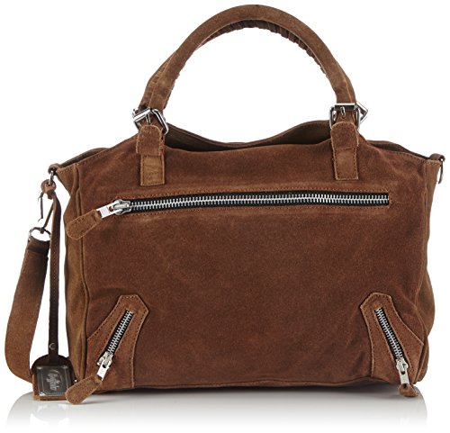 Comprar Buffalo BAG 1035-04 ROCK SUEDE - Bolso de hombro de cuero mujer, color marrón, talla 32x24x12 cm (B x H x T) al mejor precio