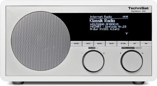 Comprar TechniSat 0001/4962 - Radio (Analog & digital, DAB, DAB+, FM, 87.5 - 108 MHz, 7W, OLED, 3,5 mm) Color blanco al mejor precio