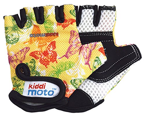 Comparar mejores precios Kiddimoto Guantes Sport Butterflies Amarillo 2-5 años (92/110 cm) con descuentos Comprar Kiddimoto Guantes Sport Butterflies Amarillo 2-5 años (92/110 cm) al mejor precio