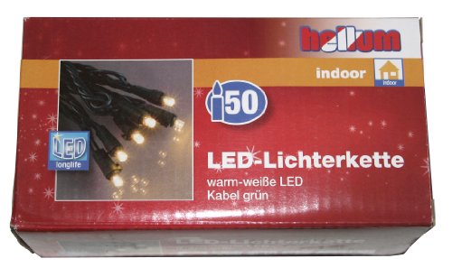 Comprar Hellum 563511 - Guirnalda LED pequeña de bajo consumo para interiores (50 piezas) de 10,35 m al mejor precio