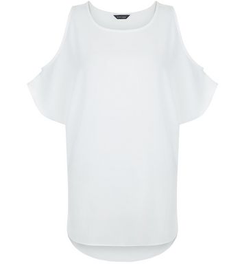 Comprar Cream Cold Shoulder Top al mejor precio