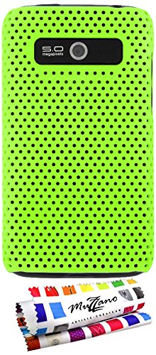 Comprar Muzzano F49S08-6612939 - Funda para LG Optimus Hub, color verde al mejor precio