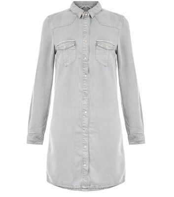 Comprar Anita and Green Grey Long Sleeve Shirt Dress al mejor precio