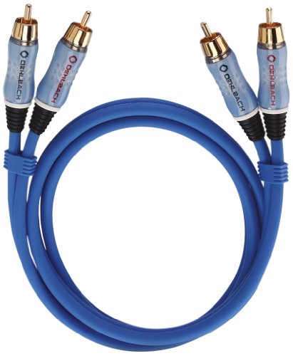 Comprar OEHLBACH BEAT! Stereo-Set - cables de audio (5m, 2 x RCA, Macho/Macho) Azul al mejor precio