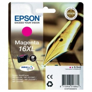 Comprar EPSON 16XL MAGENTA ORIGINAL ref. T1633EPSON 16XL MAGENTA ORIGINAL ref. T1633 al mejor precio