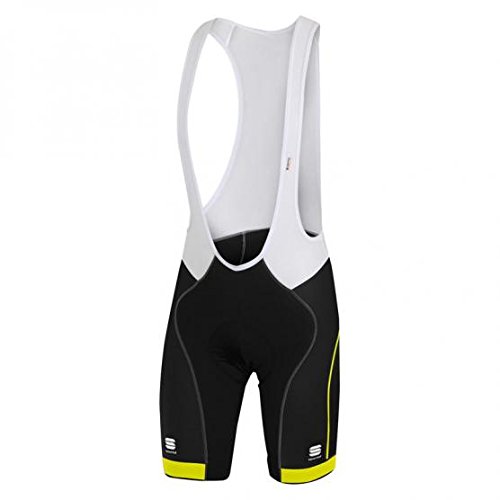 Comprar Sportful Pantalones cortos Giro Sh Black / Yellow M al mejor precio