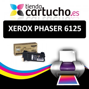 Comprar Toner NEGRO Xerox phaser 6125 compatibleToner NEGRO Xerox phaser 6125 compatible al mejor precio