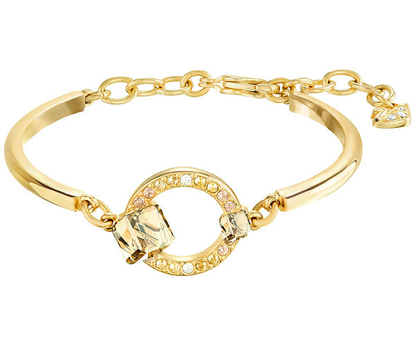 Comprar Swarovski Geometric Brazalete  Chapado en oro al mejor precio