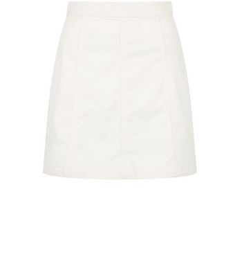 Comprar Cream Cord A-Line Skirt al mejor precio