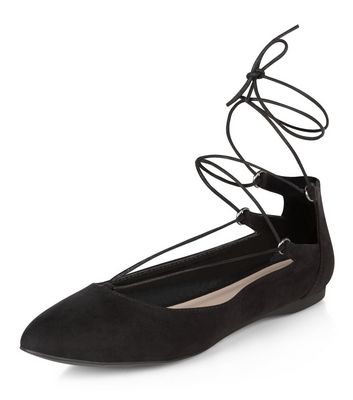 Comprar Black Lace Up Pumps al mejor precio
