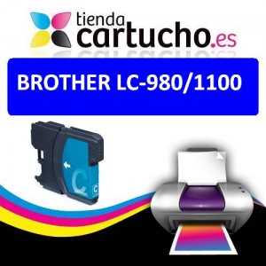Comprar Brother LC980 CYAN Cartucho de tinta compatible, sustituye al cartucho original Brother LC-980CBrother LC980 CYAN Cartucho de tinta compatible, sustituye al cartucho original Brother LC-980C al mejor precio