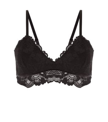 Comprar Black Moulded Lace Bralet al mejor precio