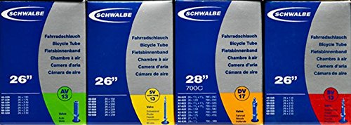 Comprar Schwalbe 15 - Cámara de aire para bicicletas (28 pulgadas) negro negro Talla:28 Zoll al mejor precio