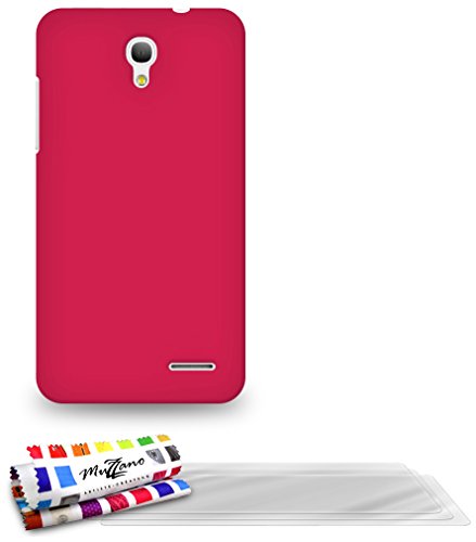Comprar Muzzano F841022 - Funda para Alcatel Pop S3, incluye 3 protecciones de pantalla, color rosa caramelo al mejor precio
