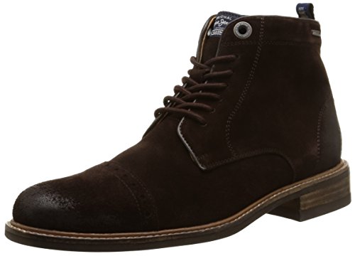 Comprar Pepe Jeans Stephen Basic - Zapatos de cordones para hombre marrón Marron (898Dk Brown) 45 al mejor precio