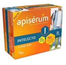 Comprar APISERUM INTELECTO 500 MG JALEA 20 VIAL al mejor precio