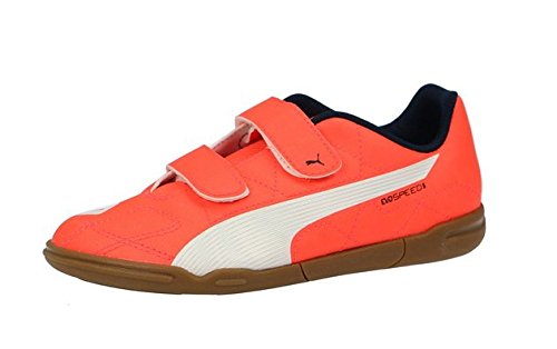 Comprar Puma evoSPEED 5.4 IT V Jr - Zapatillas deportivas para interior de material sintético Niños^Niñas, color naranja, talla 36 al mejor precio