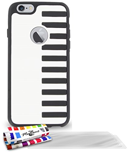 Comprar Muzzano F853189 - Funda para Apple iPhone 6, incluye 3 protecciones de pantalla, color gris al mejor precio