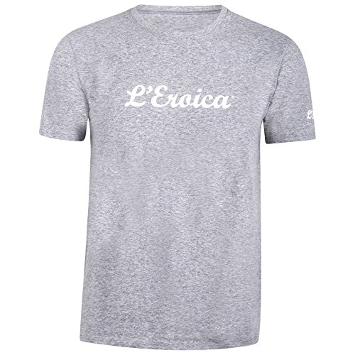 Comprar Santini Replica heroica elástico con una tira de algodón T-Shirt - Gris, o peque  o al mejor precio
