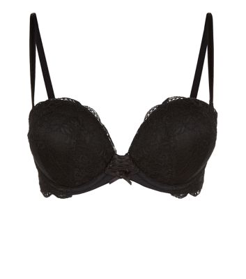 Comprar Black Lace Boost Strapless Bra al mejor precio