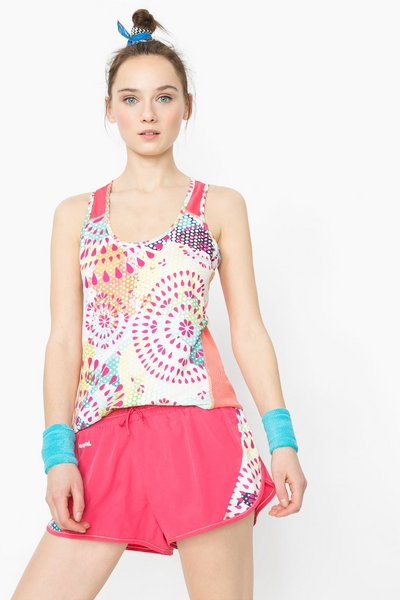 Comprar Desigual - Mujer - Top tank deportivo naranja - Fr Tank P - Size M al mejor precio