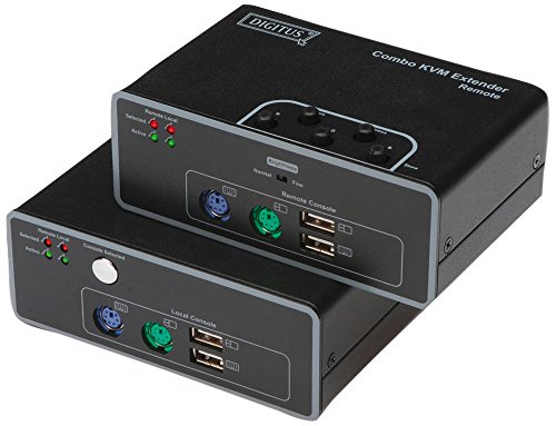 Comprar Digitus DS-51110 - Switch KVM (USB, PS/2), negro al mejor precio