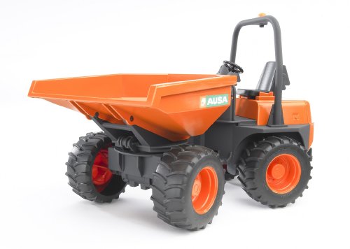 Comprar Ausa - Minidumper, modelo a escala, color negro y naranja (Bruder 2449) al mejor precio