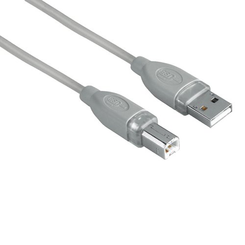 Comprar Hama USB A - USB B - Cable USB (USB A, USB B, macho/macho, 480 Mbit/s, Gris) al mejor precio