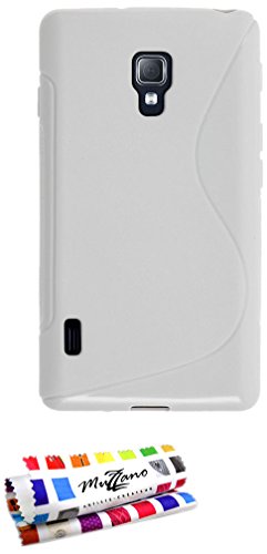 Comprar Muzzano F19283 - Funda para LG Optimus L7 II, color blanco al mejor precio