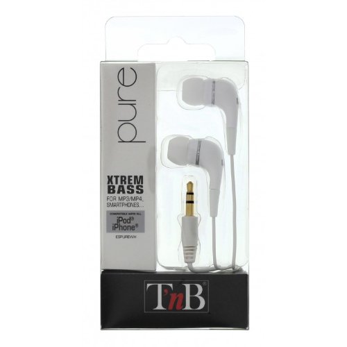 Comprar T'nB Cspure - Auriculares in-ear, blanco al mejor precio