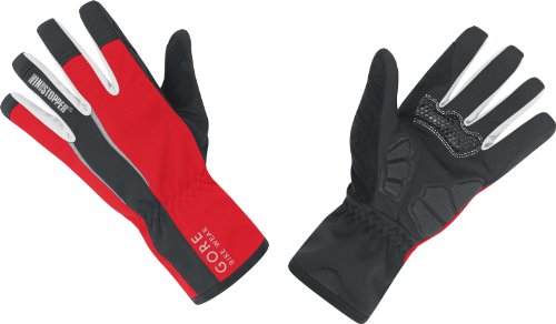 Comprar GORE BIKE WEAR Power Windstopper Soft Shell - Guantes de ciclismo para hombre, color negro/rojo, talla 6 al mejor precio