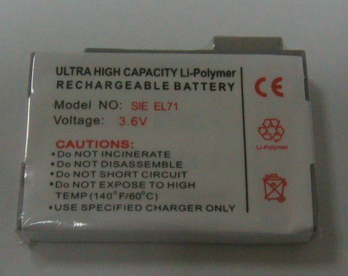 Comprar Bateria para Siemens Litihium Polymer EL71 al mejor precio