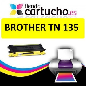 Comprar Toner AMARILLO BROTHER TN 135 compatible, sustituye al toner original TN-135AToner AMARILLO BROTHER TN 135 compatible, sustituye al toner original TN-135A al mejor precio