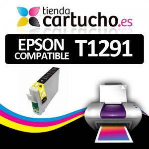Comprar CARTUCHO COMPATIBLE EPSON T1291 NEGROCARTUCHO COMPATIBLE EPSON T1291 NEGRO al mejor precio
