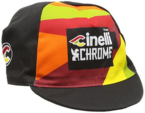 Comprar Santini Replica Cinelli Chrome - Gorra de golf para hombre, color negro / naranja, talla única al mejor precio