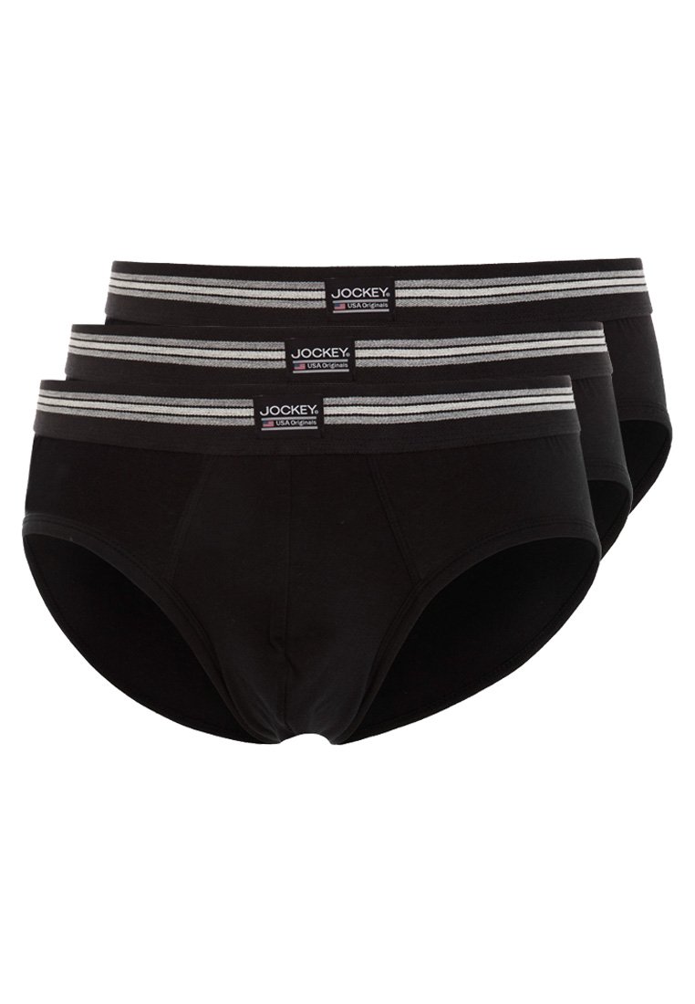 Comprar Jockey 3 PACK Slip black al mejor precio
