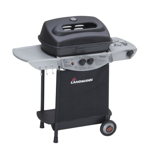 Comprar Landmann 12442 Atracto - Barbacoa con hornillos laterales al mejor precio