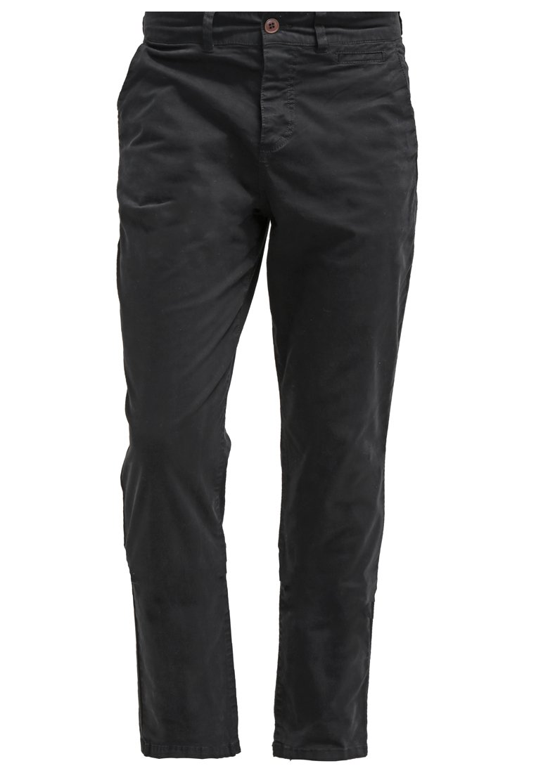 Comprar Pier One Pantalón chino black al mejor precio