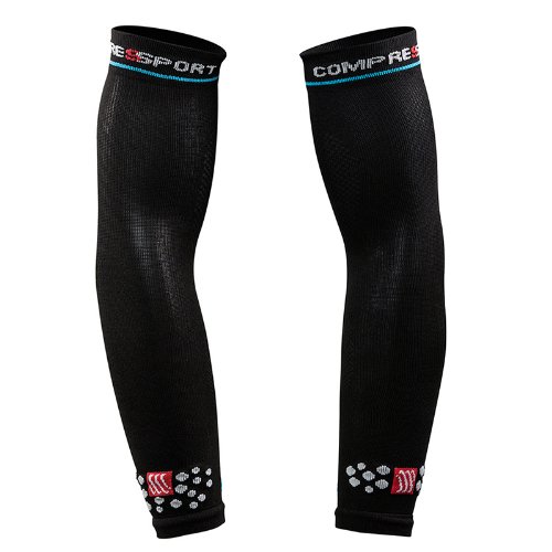 Comprar Compressport Arm Force - Calentadores de brazos de running para hombre, color negro, talla S al mejor precio