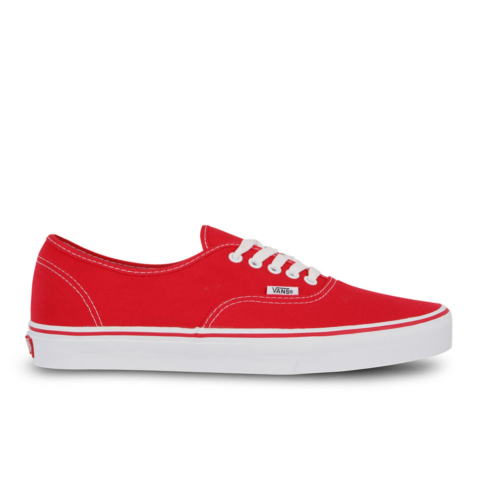 Comprar Vans Authentic Canvas Trainers - Red - UK 5 al mejor precio