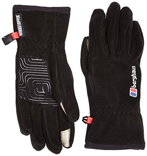 Comprar Berghaus Windystopper Pro - Guantes cortavientos negro negro Talla:mediano al mejor precio