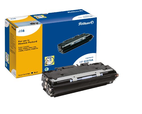 Comprar Pelikan 624932 - Cartucho de tinta tóner con chip para HP Color LaserJet 3500, 3700 (negro) al mejor precio