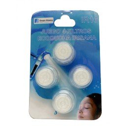 Comprar Juego 4 filtros Ecoducha Irisana al mejor precio