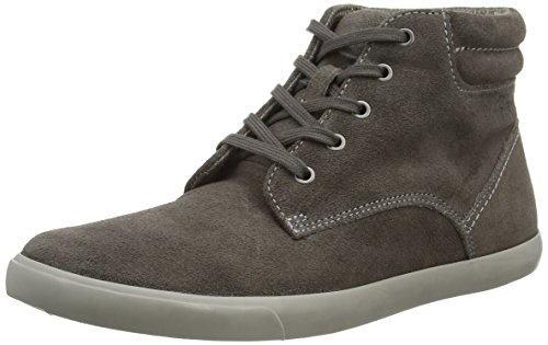 Comprar Clarks Torbay Top - zapatillas deportivas altas de cuero hombre, color gris, talla 47 al mejor precio