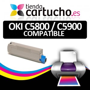 Comprar Toner NEGRO OKI C5800/C5900 compatible, sustituye al toner original OKI 43324424Toner NEGRO OKI C5800/C5900 compatible, sustituye al toner original OKI 43324424 al mejor precio