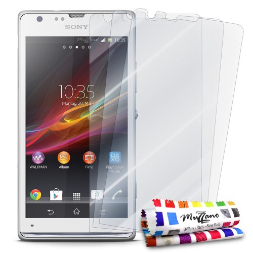 Comprar Muzzano - Protector de pantalla para Sony Xperia SP (3 unidades), transparentes al mejor precio